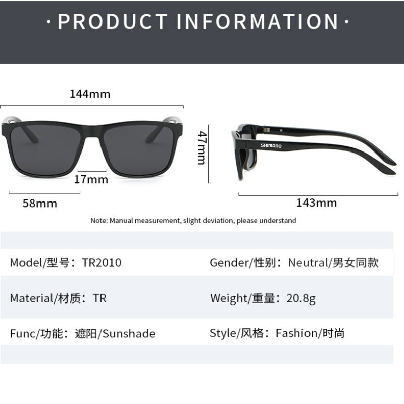 Shimano Vissen Bril Outdoor Sport Vissen Zonnebril Mannen Bril Fietsen Klimmen Zonnebril Gepolariseerde Vissen Bril