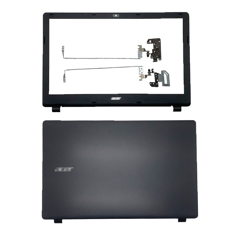 Brand Voor Acer Aspire E5-571 E5-571G E5-551G E5-521 E5-511 V3-532 Laptop Lcd Back Cover/Front Bezel/Scharnieren zwart