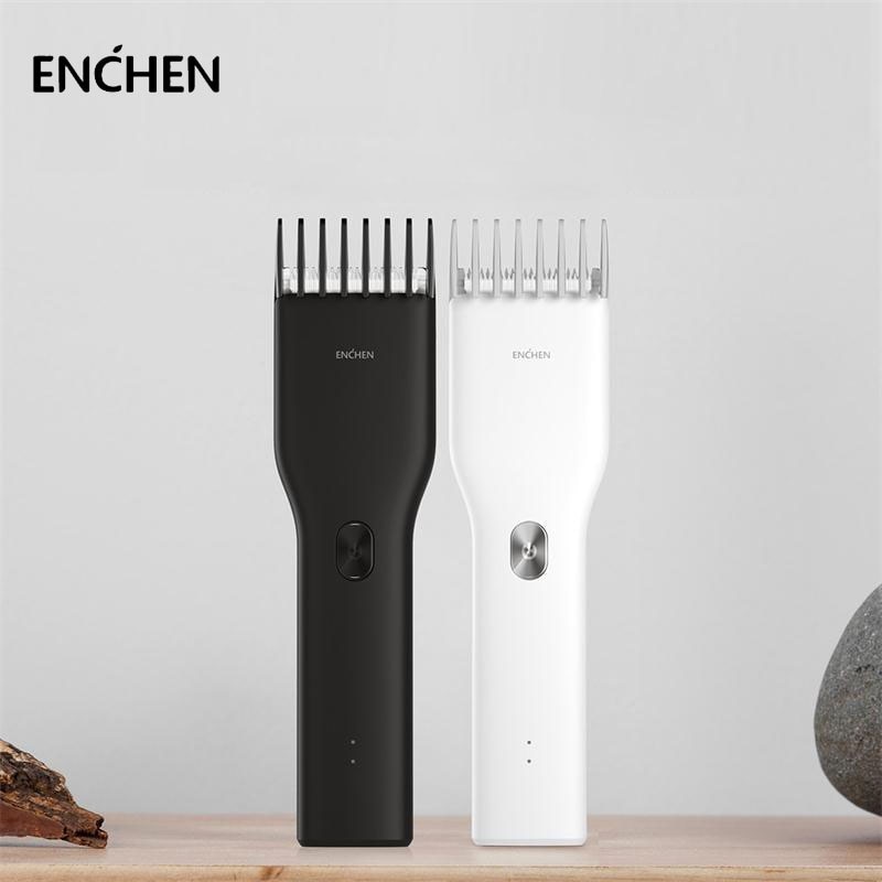 ENCHEN Boost Electric Hair Clippers Men Children Ceramic Cutter Hair Cutting Machine Rechargeable Barber Trimmer