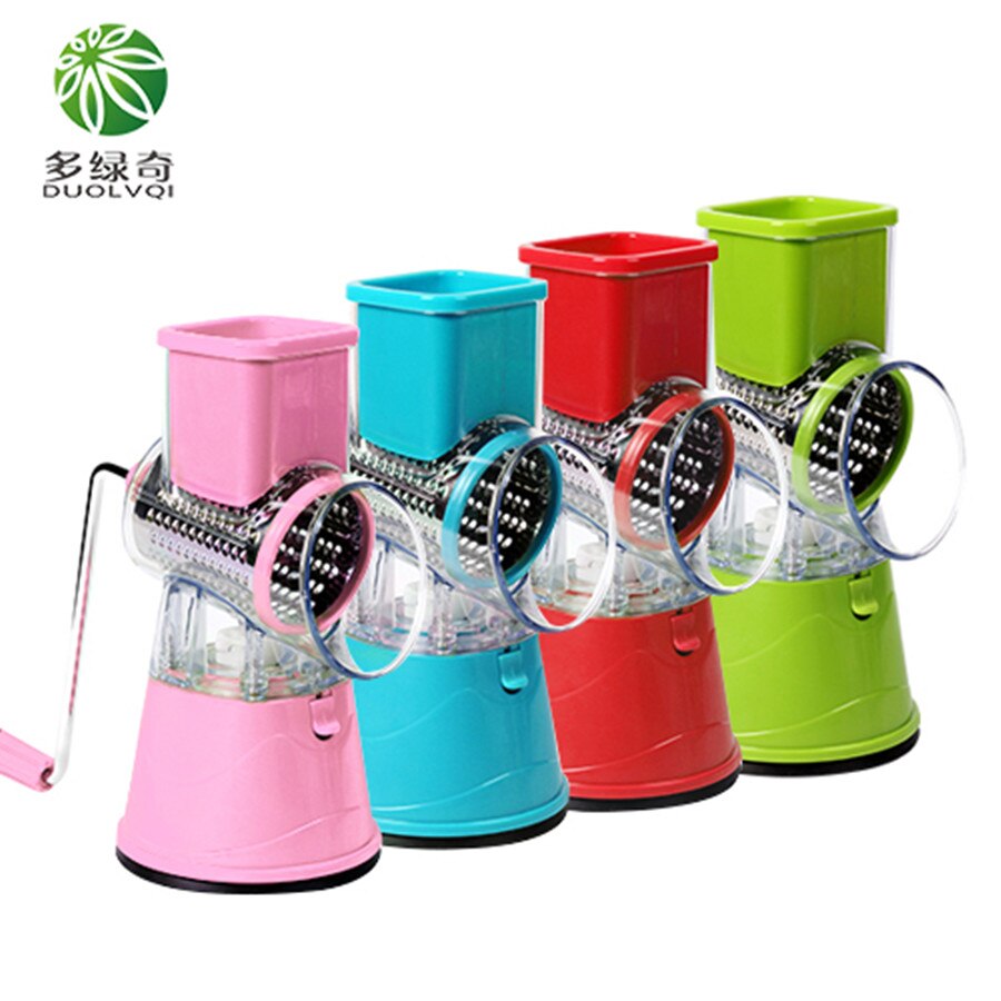 Manual Vegetable Cutter Slicer Round Mandoline Slicer Kitchen Tool Multi-functional Potato Cheese