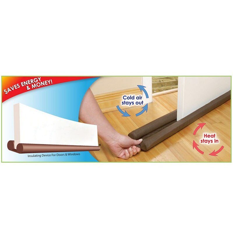 Gratis Cut 80 Cm Deur Windows Protector Stofdicht Wind Kloof Blocker Stop Twin Verzette Sash Stopper Home Decoratie Accessorie