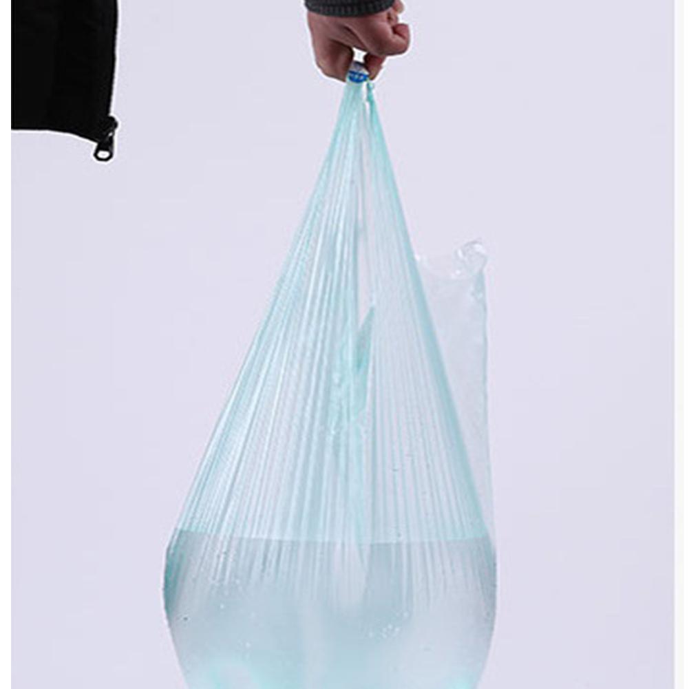 Home solid one-time point broken plastic bag garbage bags thick color