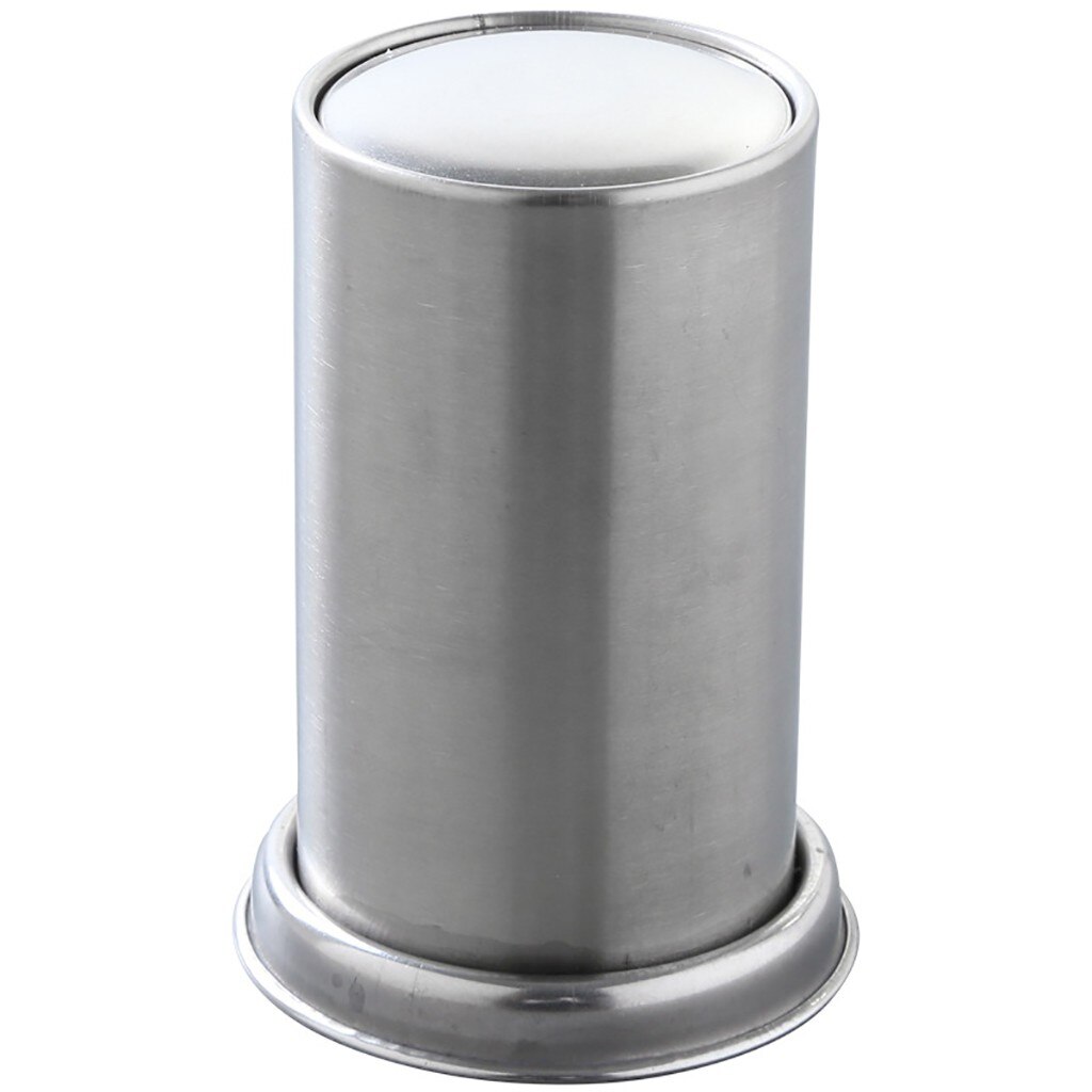 Sjov tandstik dispenser rustfrit stål tandstik holder stash hærder dent tandstikker dispenser porta stuzzicadenti