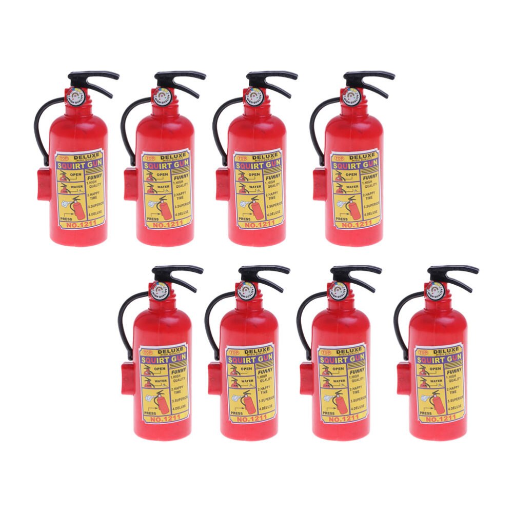 8 Pcs Fire Extinguisher Portable Squirter Water Spraying Summer Outdoor