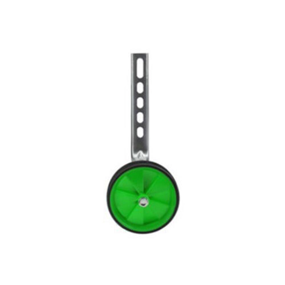 Children Bike Training Wheels Heavy-Duty Bracket Adjustable Rear Wheel for 12/14/16/18/20-Inch Frame Bicycle Accessories: green