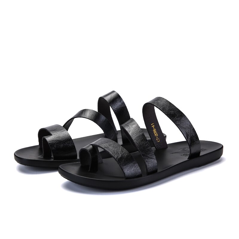Sandaler tofflor sandles gladiator sandalen cuero beach ete transpirables slide couro sv sandaler sandalier herr man män