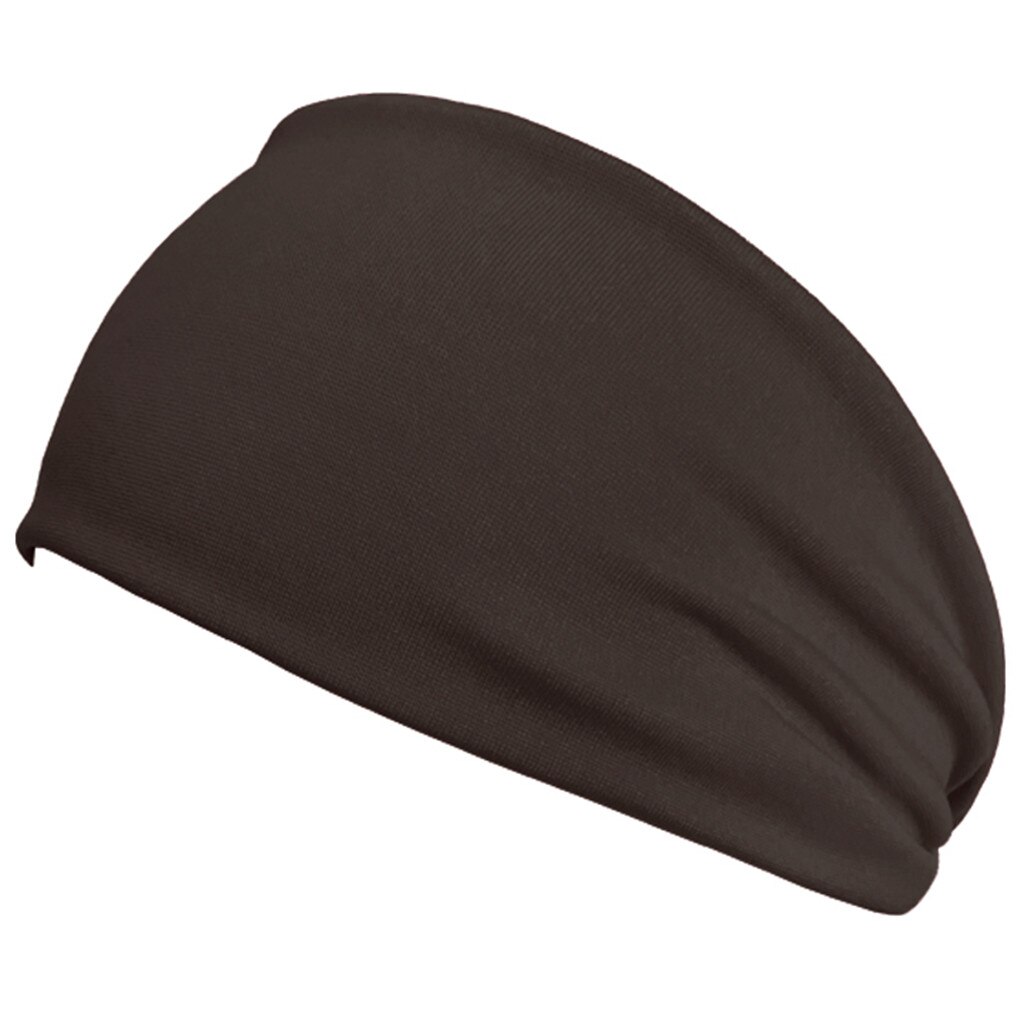 14 farger unisex absorberende sykling yoga sport svette pannebånd svettebånd for menn kvinner yoga hårbånd hodet svettebånd: 10