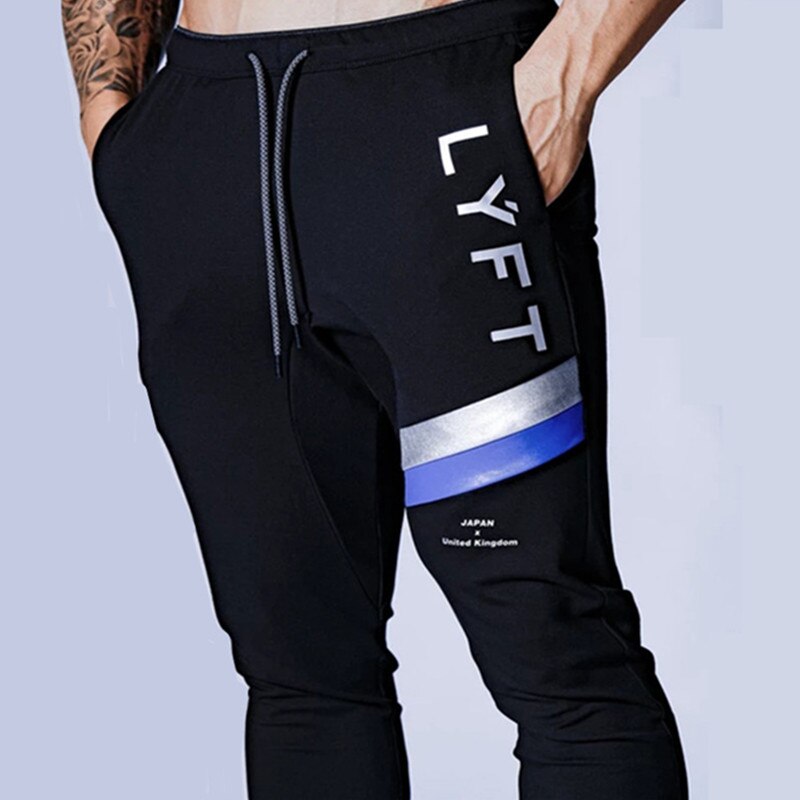 Mannen Elastische Band Casual Broek Broek Fitness Sport Broek Dieptepunt Strakke Skinny Broek Broek Gym Jogging Sport Broek