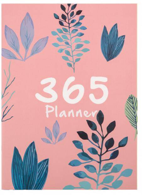 32 pages A4 Monthly Planner Flower Working Daily Planner Office & School Appointment Book: Pink