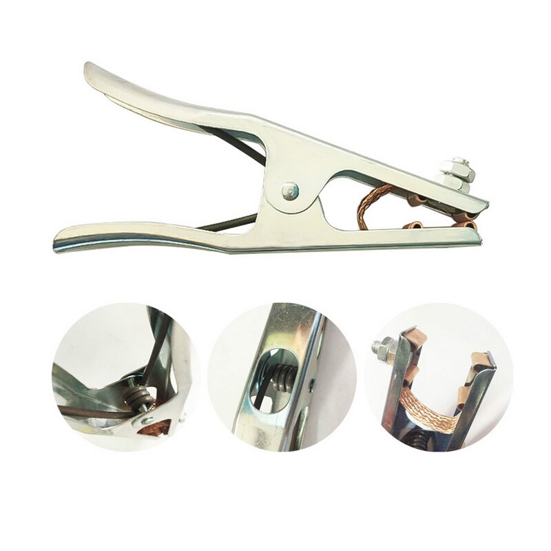 300A Welding Earth Ground Cable Clamp Length Electric Welding Argon Welding Clip Manual Earth Clip Welding machine accessories