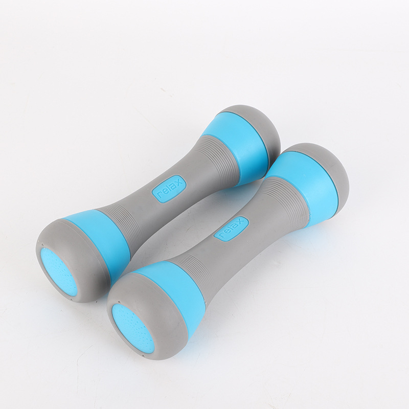 Adjustable heavy rubber dumbbells yoga small dumbbells home exercise arm dumbbells ladies fitness equipment: Default Title