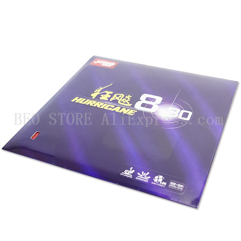 DHS Original Hurrikan8-80 Hurrikan 8-80 Pips-in H8-80 Tischtennis Gummi Klingeln Pong Tenis De Mesa Hurrikan-8-80