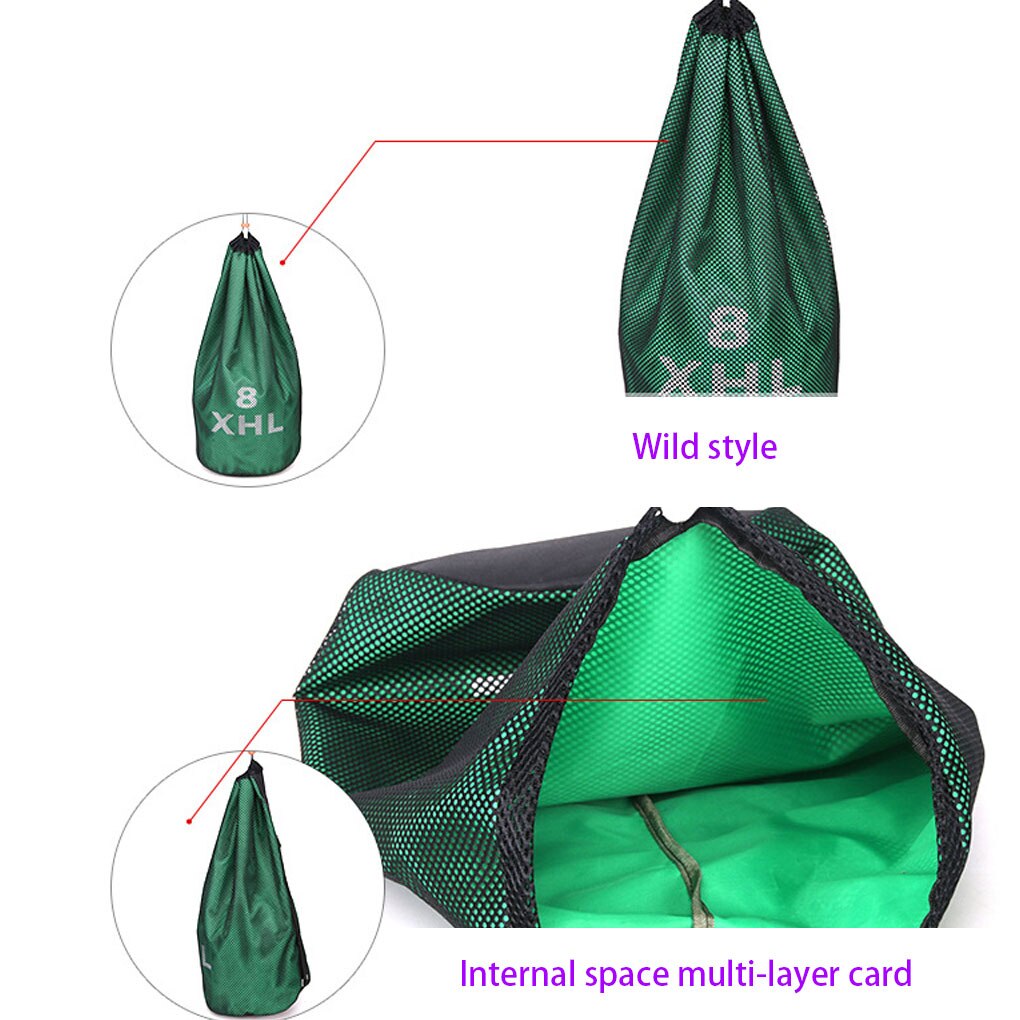 A0NIJIE Basketball Ball Bag Team Backpack Outdoor Sports Swimming Fitness Riding Backpack Large Capacity Football Storage Pouch