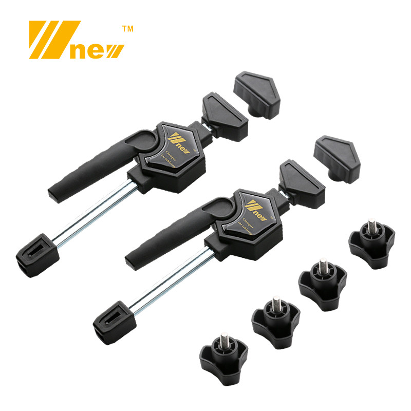 Workbench Dog Holes Quick Acting Hold Down Clamp Adjustable Fast Fixed Clip Fixture for Woodworking Benches 19/20MM Hole Tool