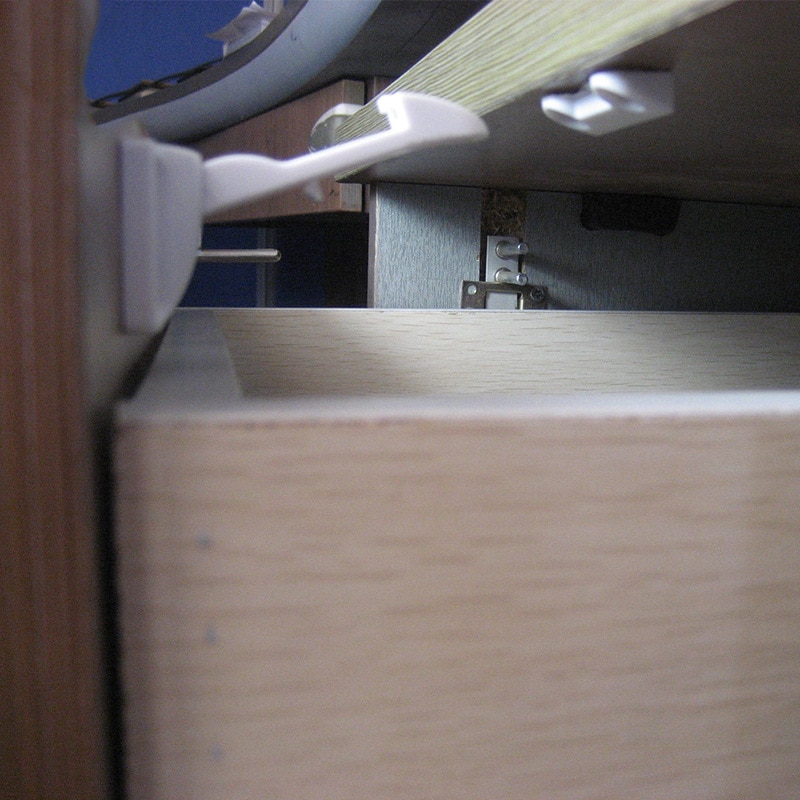 2 uds cerradura de gabinete Invisible seguridad infantil seguridad para bebés cerraduras para cajón protección para bebés contra niños cerraduras de seguridad para refrigeradores