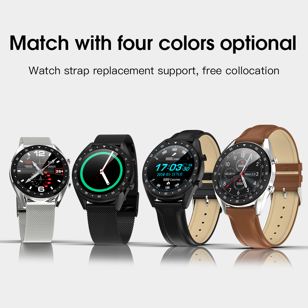 L7 montre intelligente Support appel téléphonique composeur ECG mesure de fréquence cardiaque Smartwatch étanche Ip68 montre hommes femmes Android IOS