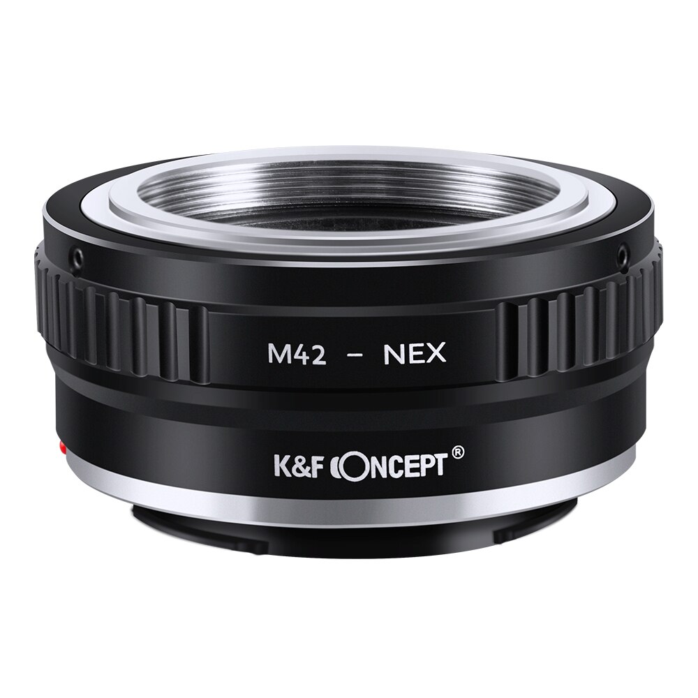 K & F Concept M42-NEX Professionele Lens Adapter Ring M42 Lens Sony Nex E-Mount Nex NEX3 NEX5n NEX5t A7 A6000 Alpha Camera Body