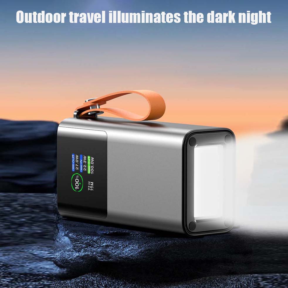 Xiaomi 165w 50000 mah powerbank bärbar pd externt batteri led powerbank för macbook pro för ipad snabbladdningsstation