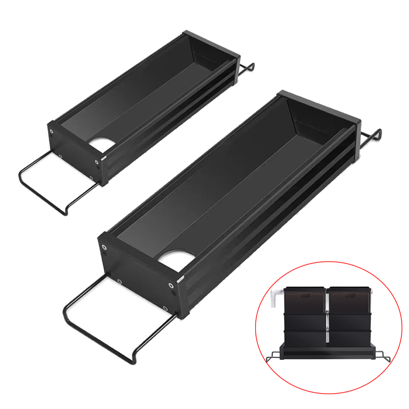 Caja de goteo para pecera, accesorios de Base, soporte para caja de filtro de acuario, placa inferior de filtro superior para filtro, caja de goteo para acuario
