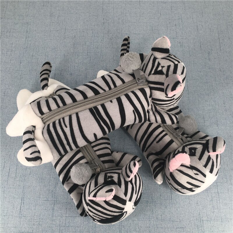 Sød kat møntpose ; 1x tilfældige pung i stor størrelse møntpose, møntpung