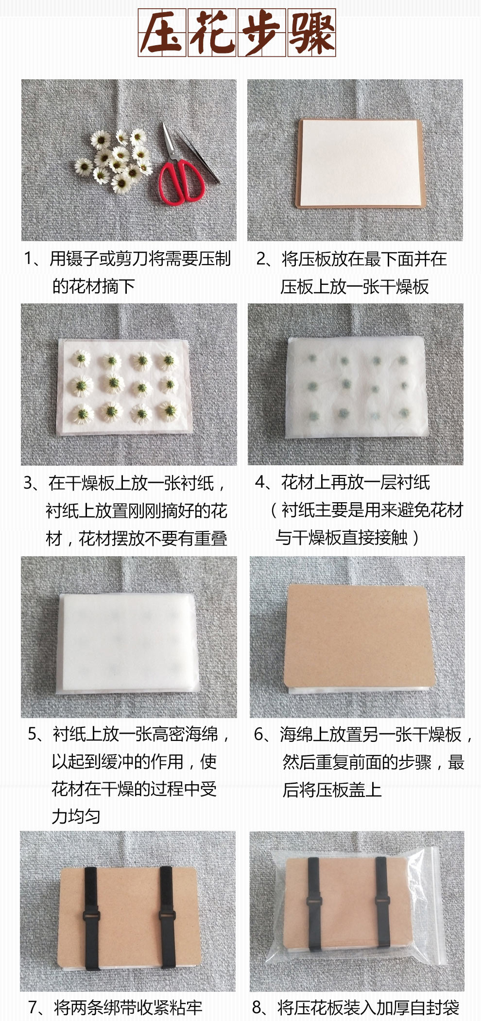 Bloem Druk Kit Diy Bloem Druk Supply Bloem Druk Board Houten Plant Druk Tool Bloem Drogen Set Specimen Maken tool