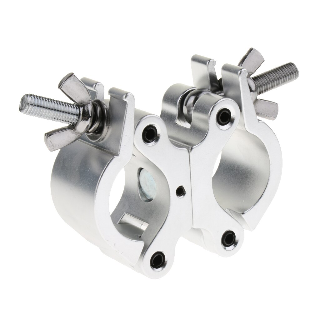 Practical Aluminum Stage Dual Truss Swivel Clamp 360 Degree Rotation