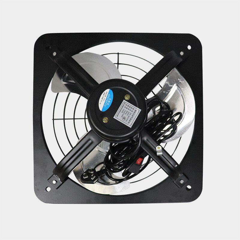 10Inch Krachtige Industriële Ventilatie Extractor Metalen Axiale Uitlaat Commerciële Air Blower Ventilator Voor Keuken Slaapkamer