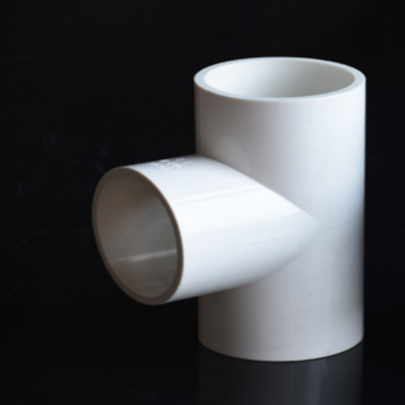 white PVC Pipe Fittings 3 tri clamp 3 water fittings inner diameter 20 25 32 40 50 63 75 MM Three way pipe fitting tee 5PCS/LOT