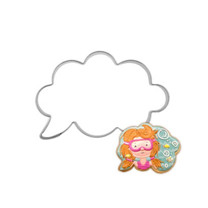 Cloud Frame Cutter Cake Bakken Cookie Ei Dessert Decoratie Metalen Mal Chopper Fruit Groente Gereedschap Keuken Accessoires