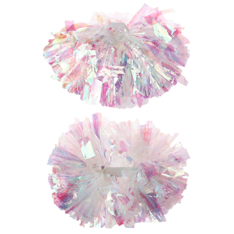 Sport Dans Cheerleading Juichen Pom Poms Cheerleader Dansen Handset Kleur