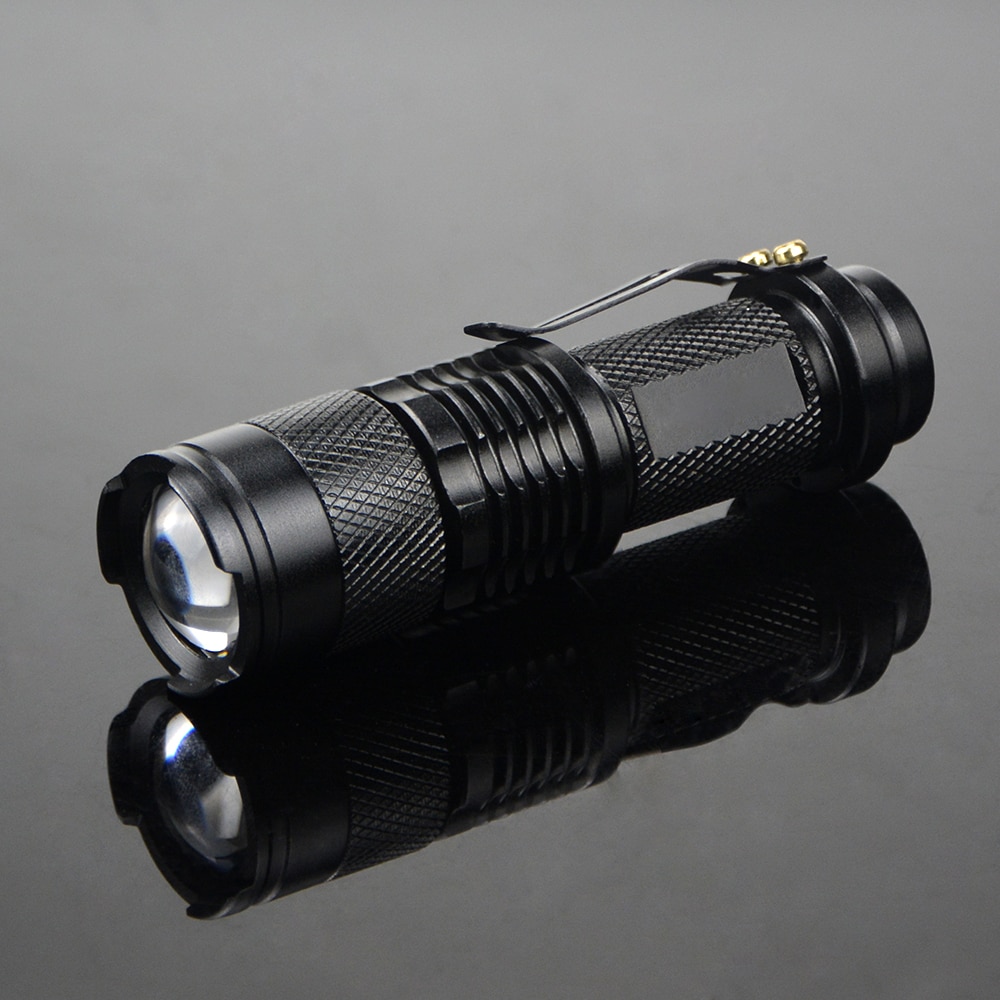 Portable LED flashlight Ultra Bright torch T6/Q5 Outdoor Camping lamp 3 Modes Zoom Lights Bicycle Light use 18650 Battery