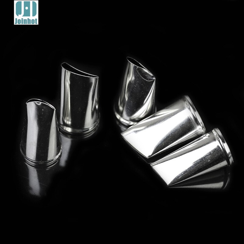 5pcs rvs cake nozzles tips set voor rose bloem taart decoraties partys cupcake icing russische tip