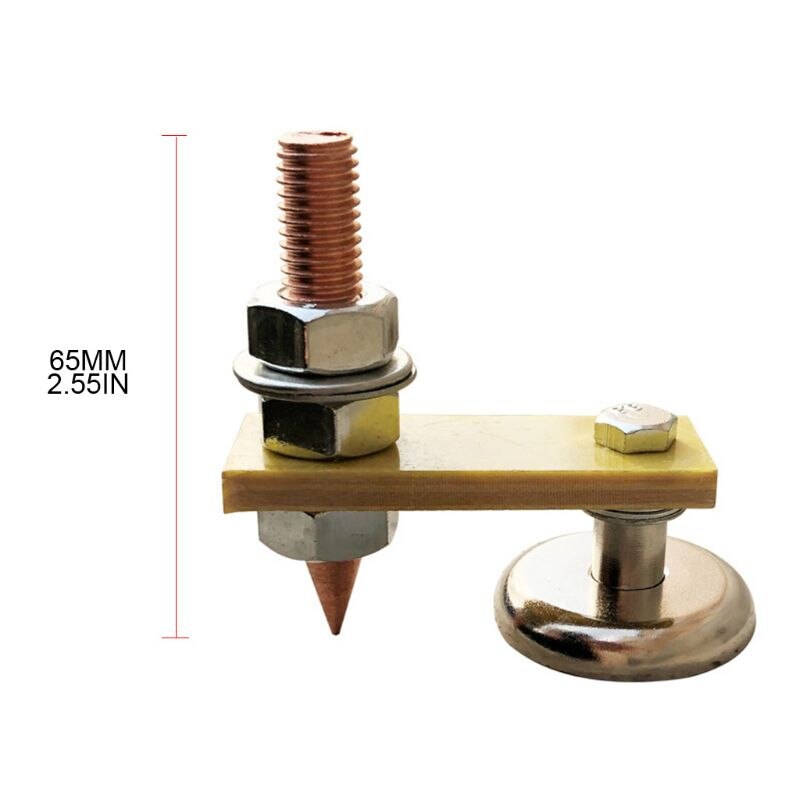 Magnetic Welding Ground Clamp Holder Copper Tail Strong Magnetism Large Suction X4YE