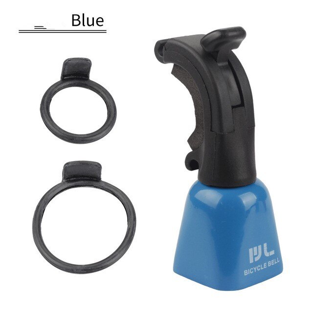 FIETS IN fietsbel mountainbike racefiets luid mini swing alarm fiets koe hoofd bel fietsaccessoires: blue