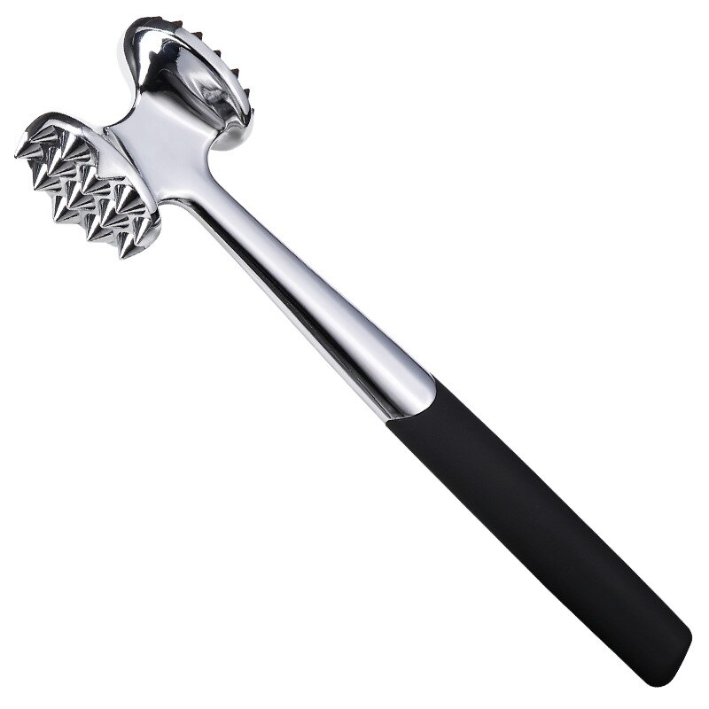 Double-sided Stainless Steel Meat Beef Hammer Knocking Meat Hammer Tender Meat Hammer Meat Hammer Steak Chicken Steak Loose