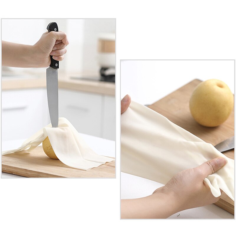 Beständig Fett Lösungsmittel Nicht-slip Küche Dish Waschen Haushalt Reinigung Scratch Beständig Handschuhe
