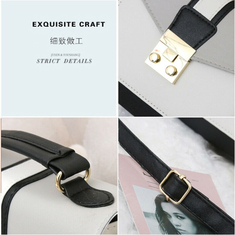 Small Cross Over Body Bag Ladies Shoulder Handbag Purse Women Messenger Satchel