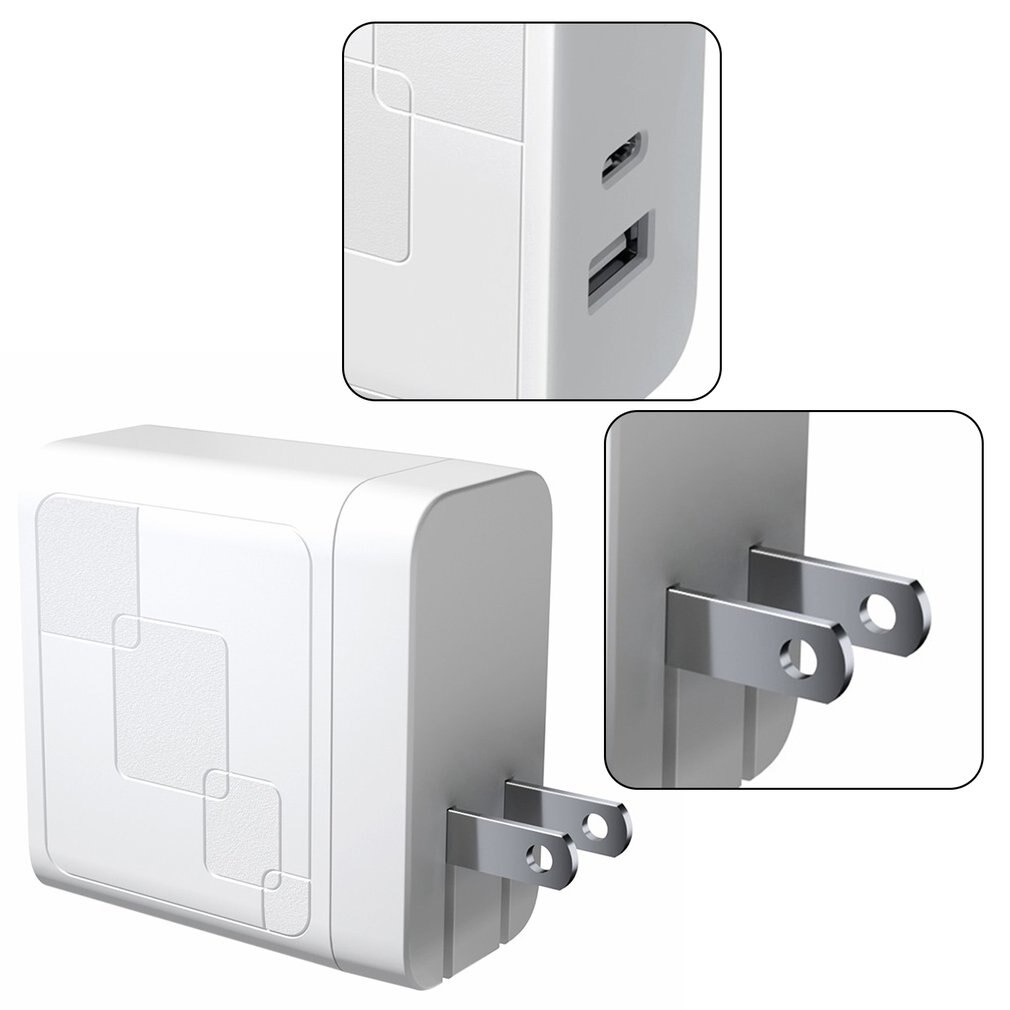 65w -fach schnelllade-ladegerät mit 4.0 usb-c- 3.0 pd-anschlüssen sowie  qc 4.0 3.0 schnellladegeräten für handy und laptop