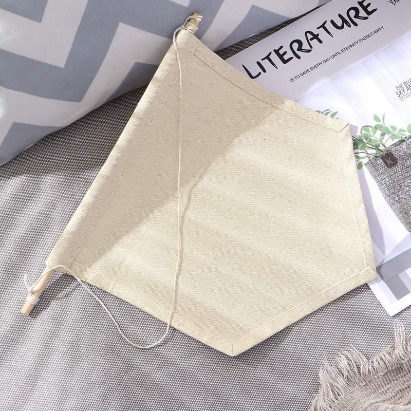 Emaille Pin Muur Display Banner-Display Pins, Blank Katoen Pin Muur Display Kinderkamer Decor Cnim