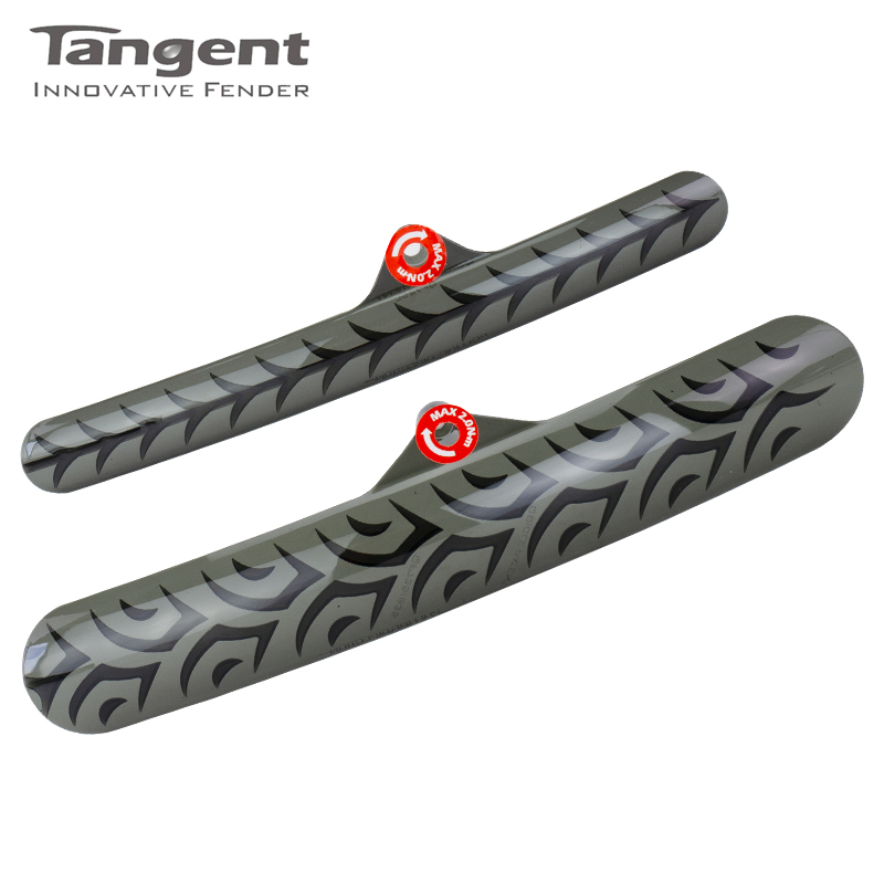 Original Taiwan Qbicle Carbon 20inch 406 451 Bicycle Tangent Fender For City MTB Road Bike Folding Bike Tangent Fender