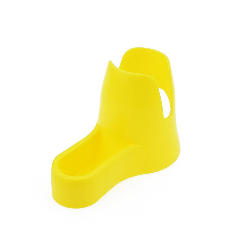 Hamster Water Bottle Small Animal Pet Guinea Rat Mouse Drinking Fountain Animal Feeding Device Hamster Food Container Case: Yellow bowl