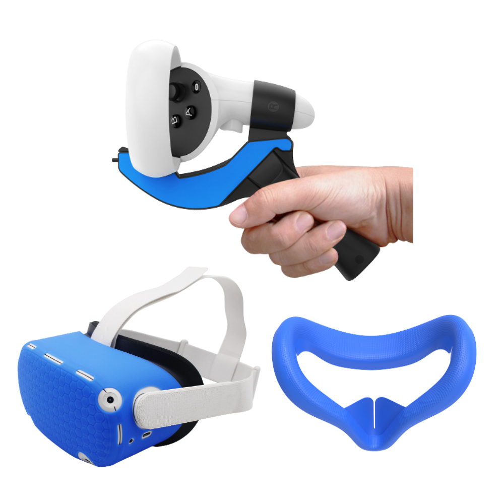 Tafeltennis Paddle Grip Handvat Voor Oculus Quest 2 Controllers Spelen Elf Tafeltennis Vr Game Voor Quest 2 Accessoires: 3pcs Kits