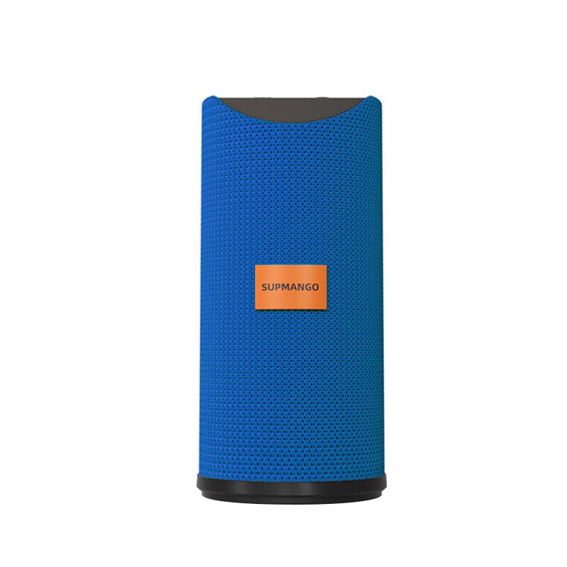 Draadloze Bluetooth Speaker Draagbare Subwoofer Surround Luidspreker Bluetooth Waterdichte Case Bass Speaker Voor Buiten Thuis: blue