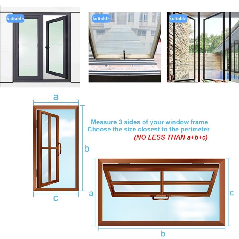 Door Window Portable Air Conditioning Lock Home Waterproof Air Lock Seal Suitable for Home Office Air Soft Cloth Sealing Baffle