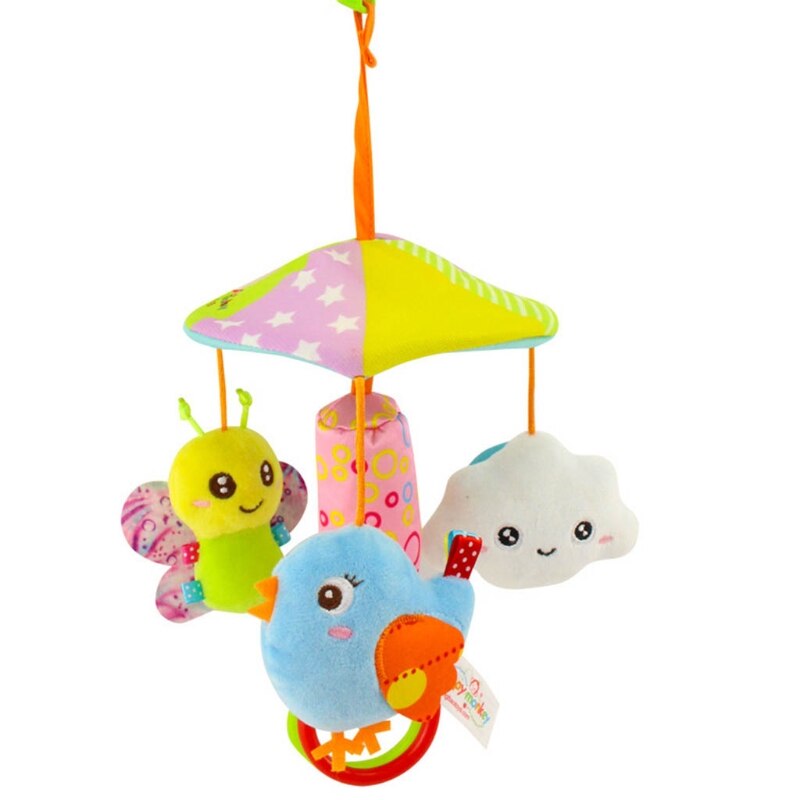 Baby Bed Dier Haning Levert Katoen Decoratie Met Belletje Interactieve Speelgoed Baby Voor Baby Brain Training