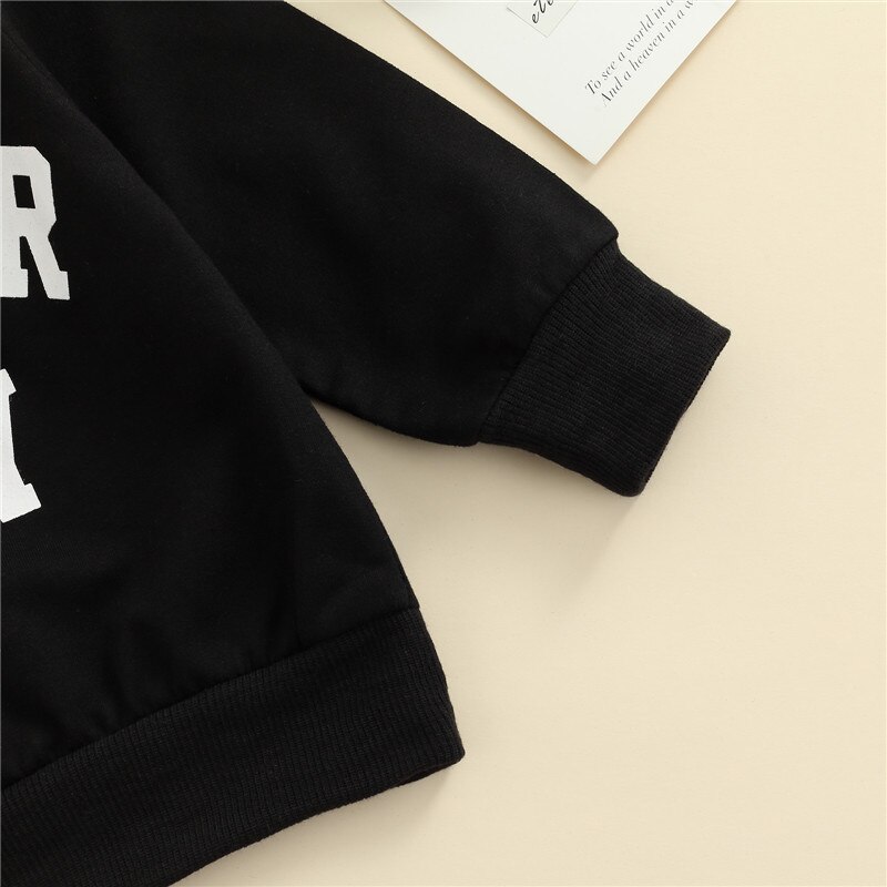 0-36m Baby Boys Spring Fall Sweatshirt Tops Toddlers Leisure Style Letter Printing Long Sleeve Sports Sweatshirts For Boys