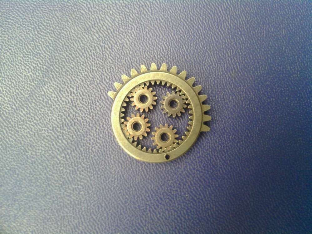 The 0.5 module of the 40T gear one,14T gear 0.5 module four