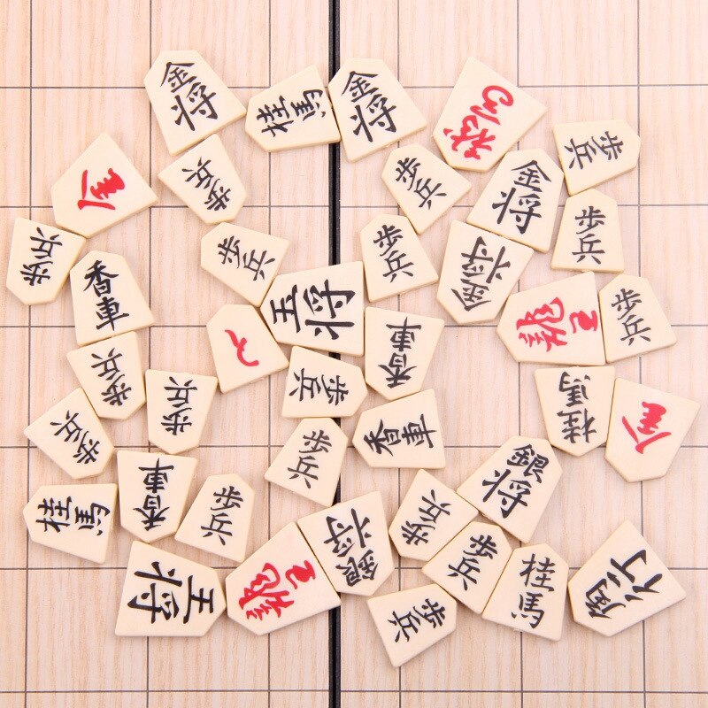Medium foldet netic board japansk shogi sæt japansk skak