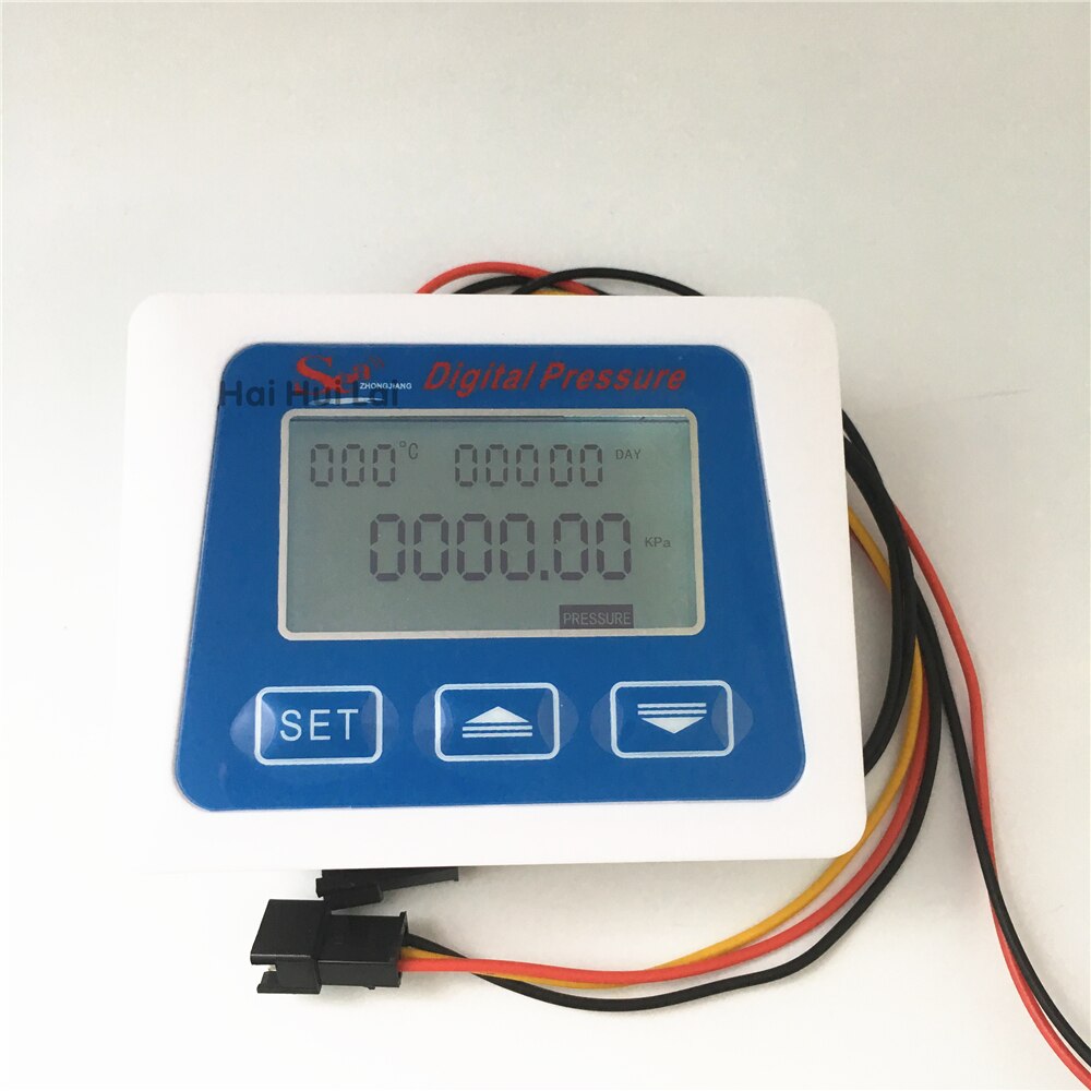 Digital smart display LCD screen controller Pressure meter and temperature measuring
