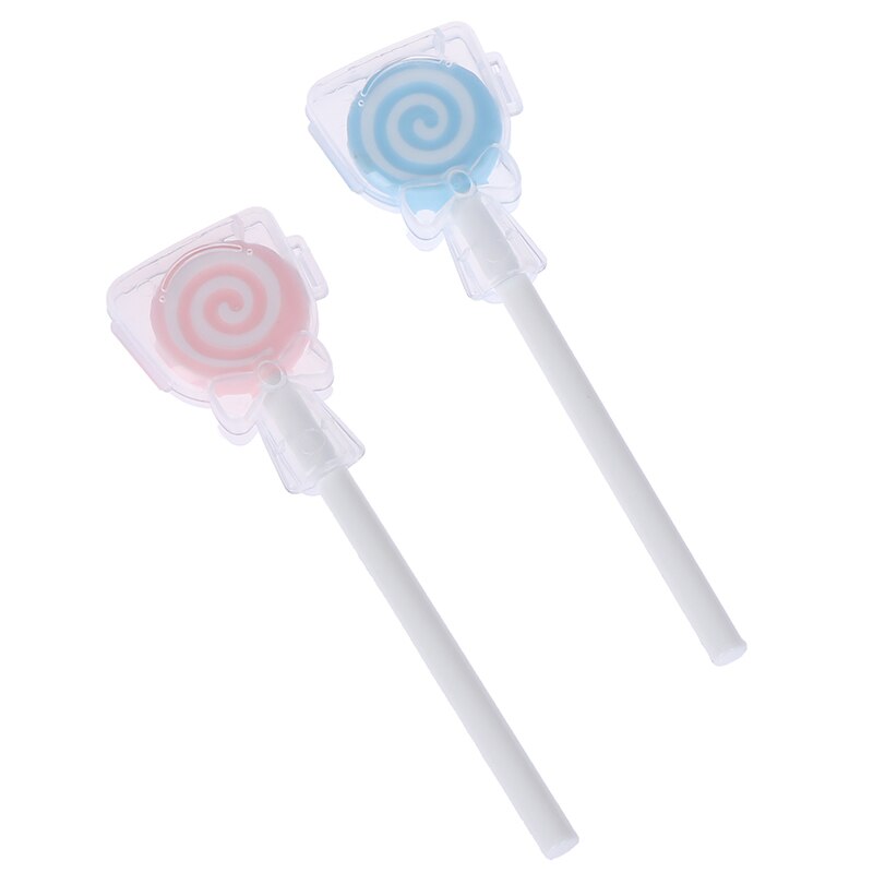 1Pc Lollipop Baby Tongue Cleaning Brush Child Tongue Scraper Cleaner Baby Care Christmas Baby Kids